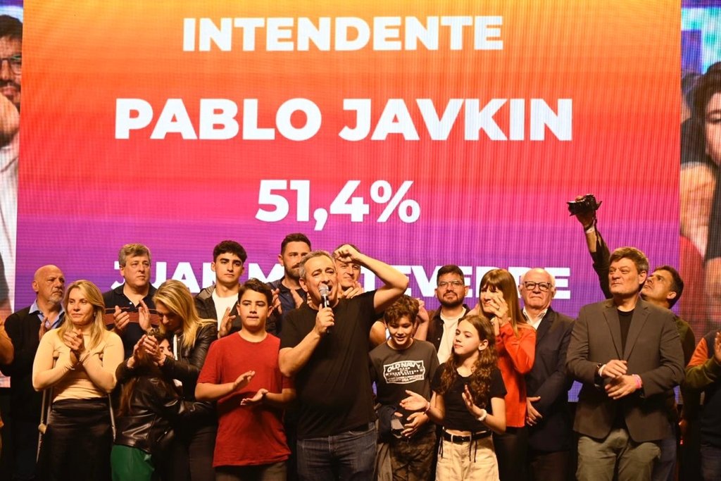 Pablo Javkin continúa al frente de la Municipalidad de Rosario. Marcelo Manera