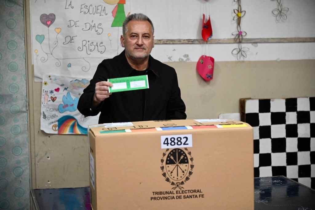 Lewandowski votó en la mesa 4.882. Marcelo Manera.