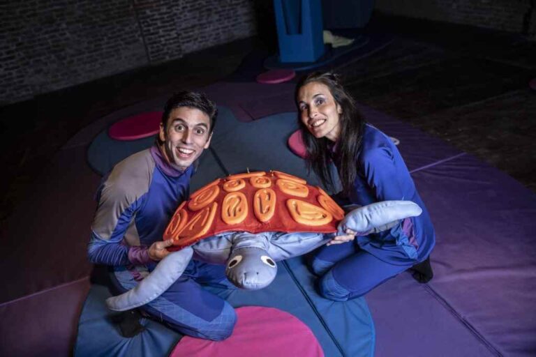 OTA. Teatro para bebés 2 cuenta con el apoyo del Instituto Nacional Del Teatro. Gentileza.