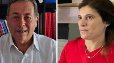 Falco y Samaniego se disputan la jefatura comunal. Fotomontaje.