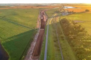 El tramo es de casi 40 kilómetros.  Archivo.