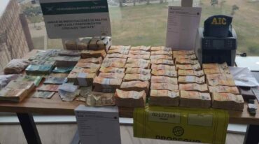 En la "cueva" encontraron más de 45 millones de pesos