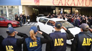 'No puedo expresar más que el dolor y la situación de angustia para el personal policial'