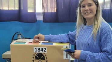 La actual presidenta comunal