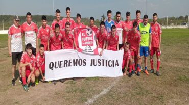 Los compañeros del jugador agredido piden justicia.