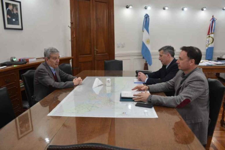 Agosto recibió a Olivares y Enrico