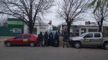 La AIC realizó el operativo. Gentileza.