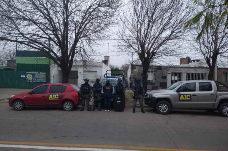 La AIC realizó el operativo. Gentileza.