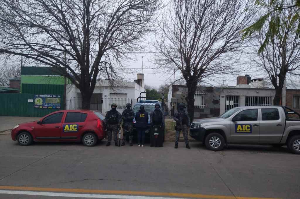 La AIC realizó el operativo. Gentileza.