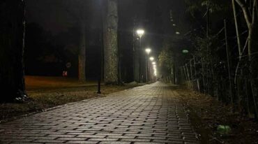 La primera etapa de esta obra ha culminado con la instalación de 58 luminarias led. Gentileza.