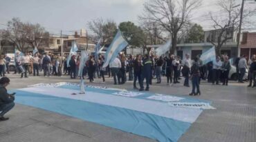 Nueva manifestación de empleados de Vicentin en Reconquista. Norte24.