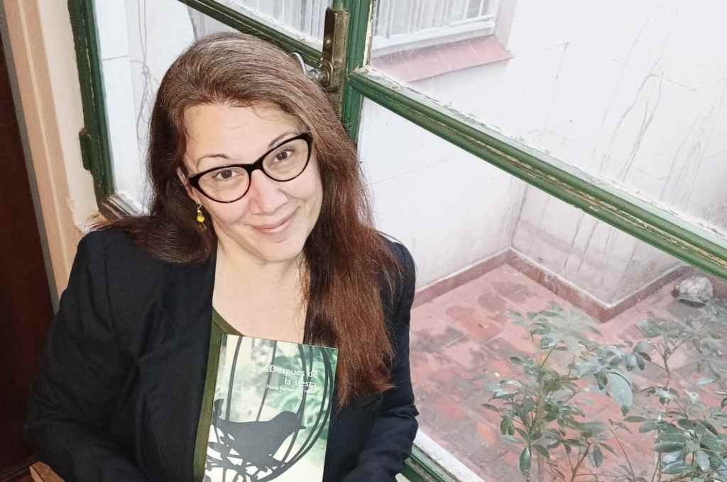 La Feria del Libro Rosario es testigo de su operatividad y de una enorme labor con un grupo de compañeras. Gentileza.