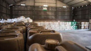 Se aprobó en Santa Fe el sistema que permitirá recolectar y reciclar los envases vacíos de fitosanitarios. Archivo.