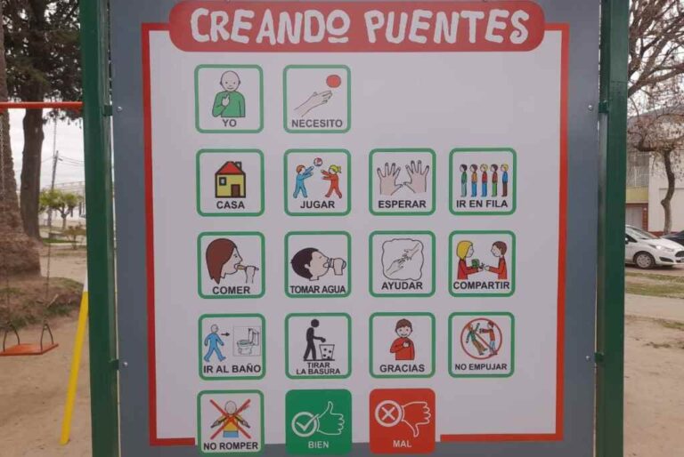 El proyecto Cartelería creando puentes representa un paso significativo hacia la inclusión y la creación de un entorno más accesible y amigable. Gentileza.
