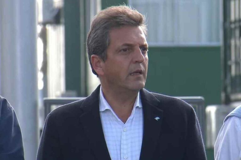 El ministro de Economía de Argentina estuvo en Rosario. Captura digital.