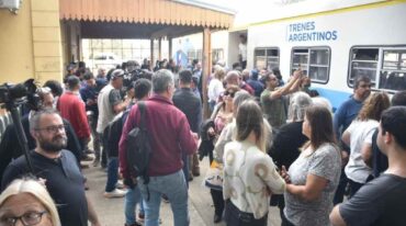El tren partió desde la Estación Guadalupe