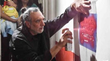 'Reaparecidos' -que se inauguró el 31 de agosto en la sede de Amsafe- estará expuesta hasta el 6 de octubre. Gentileza.