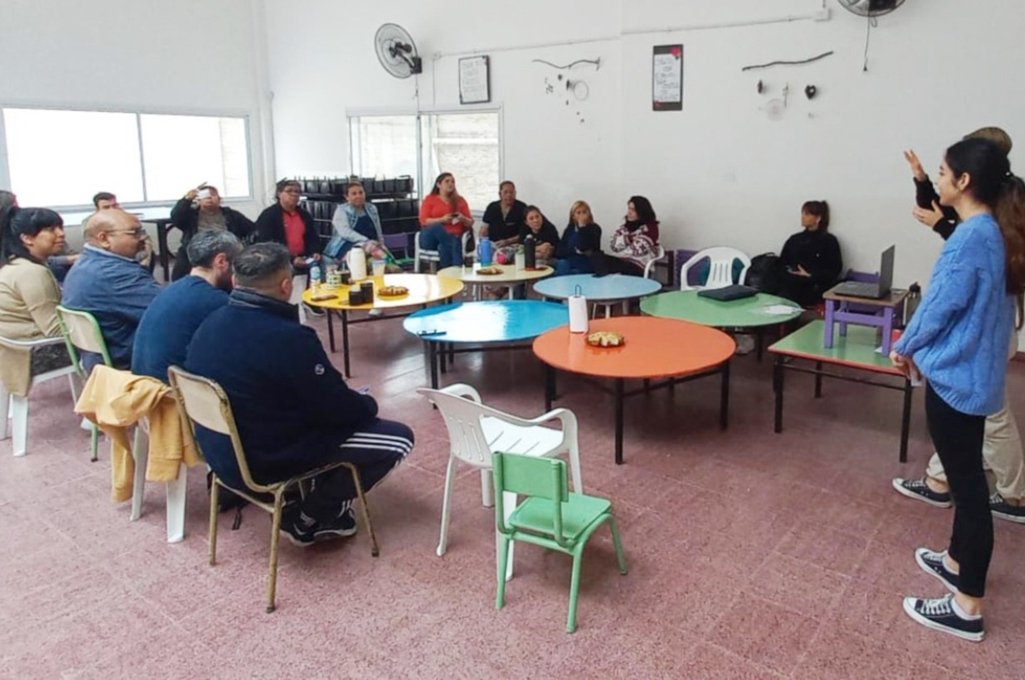El último taller se llevó a cabo en el Centro de Acción Familiar Nº25 en el Fonavi San Gerónimo