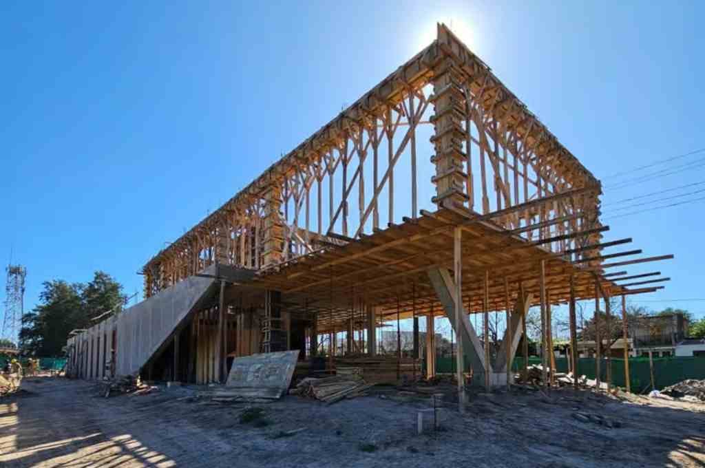 La obra presenta un 30 por ciento de avance y estará finalizada a mediados de 2024. Norte24.