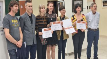 Los ganadores del Segundo Salón Provincial de Fotografía. Foto: José Prinsich
