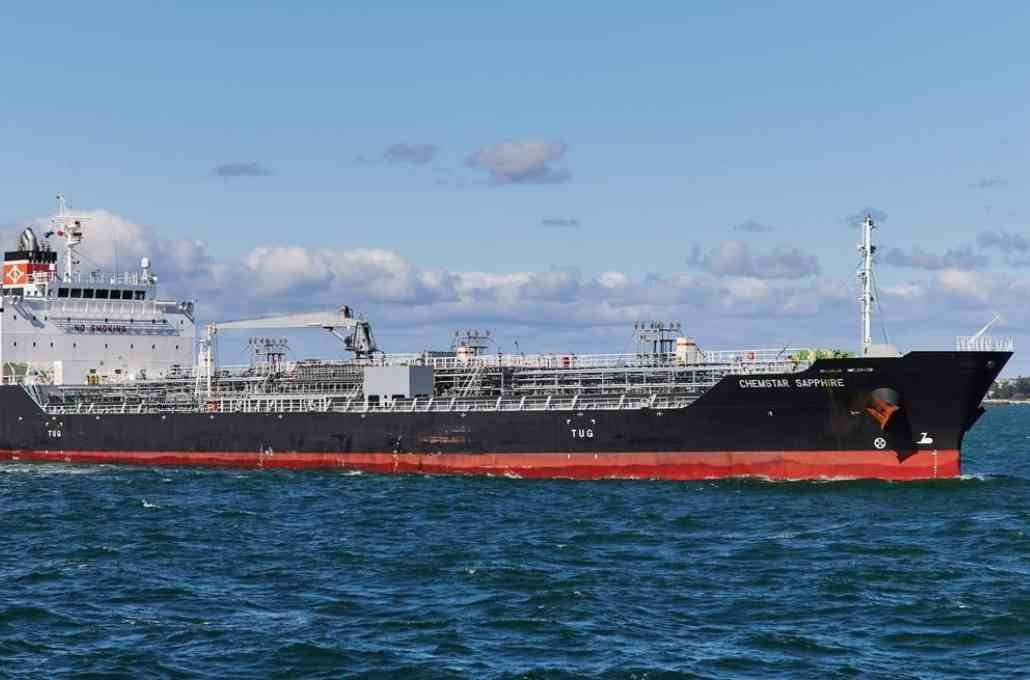 El buque Chemstar Sapphire realizó escalas en los puertos de San Lorenzo