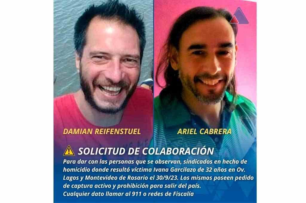 Los dos sospechosos. Gentileza.