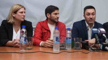 Pullaro acompañó al candidato a vicepresidente de Juntos por el Cambio