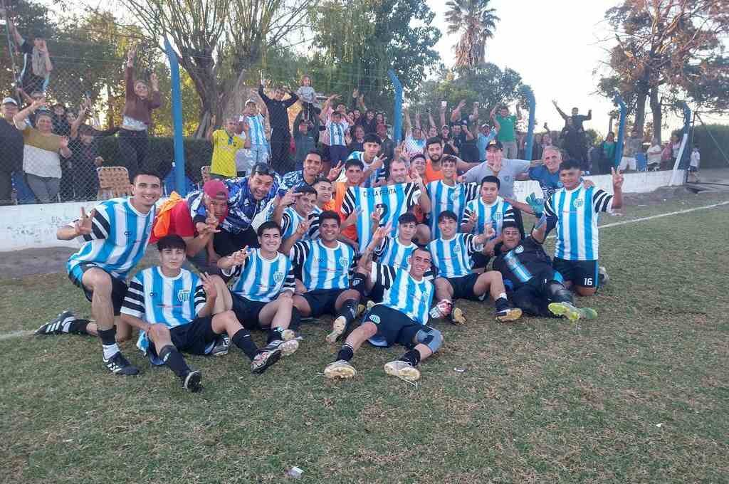 La Pepita ganó en la ida de reserva. Gentileza.