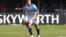 Bieler festeja su gol