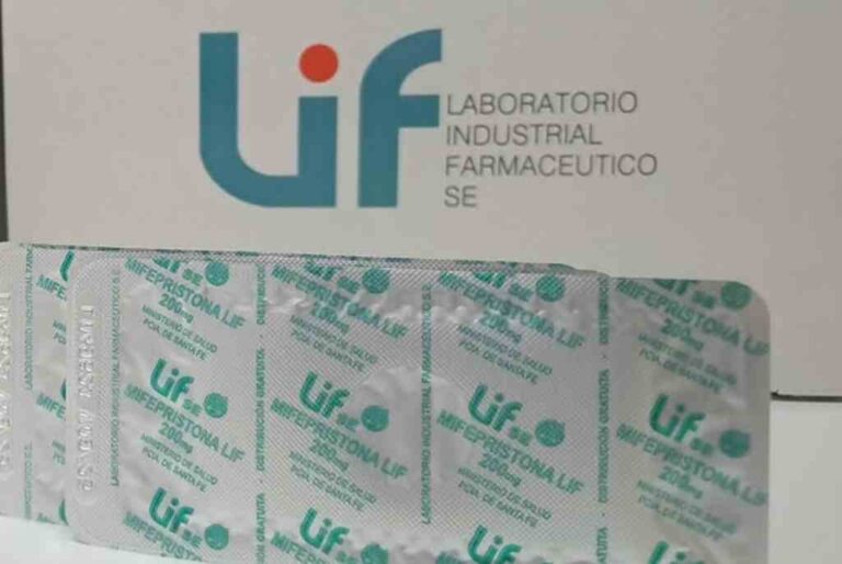 El LIF es el primer laboratorio público del país en producir y distribuir Mifepristona. Archivo.
