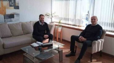 Primer encuentro de transición post elecciones. Gentileza.