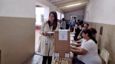 La actual intendenta de Villaguay
