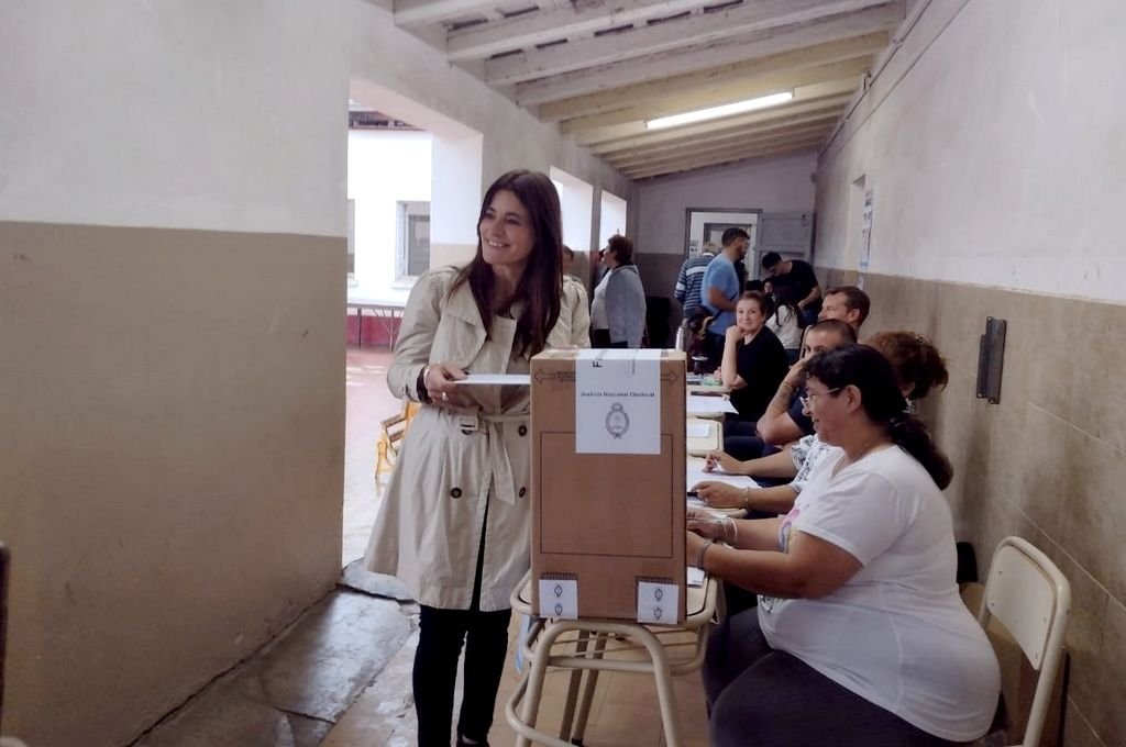 La actual intendenta de Villaguay