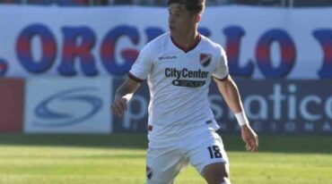 Brian Aguirre está en duda para el próximo partido. Gentileza: prensa Newell's Old Boys.