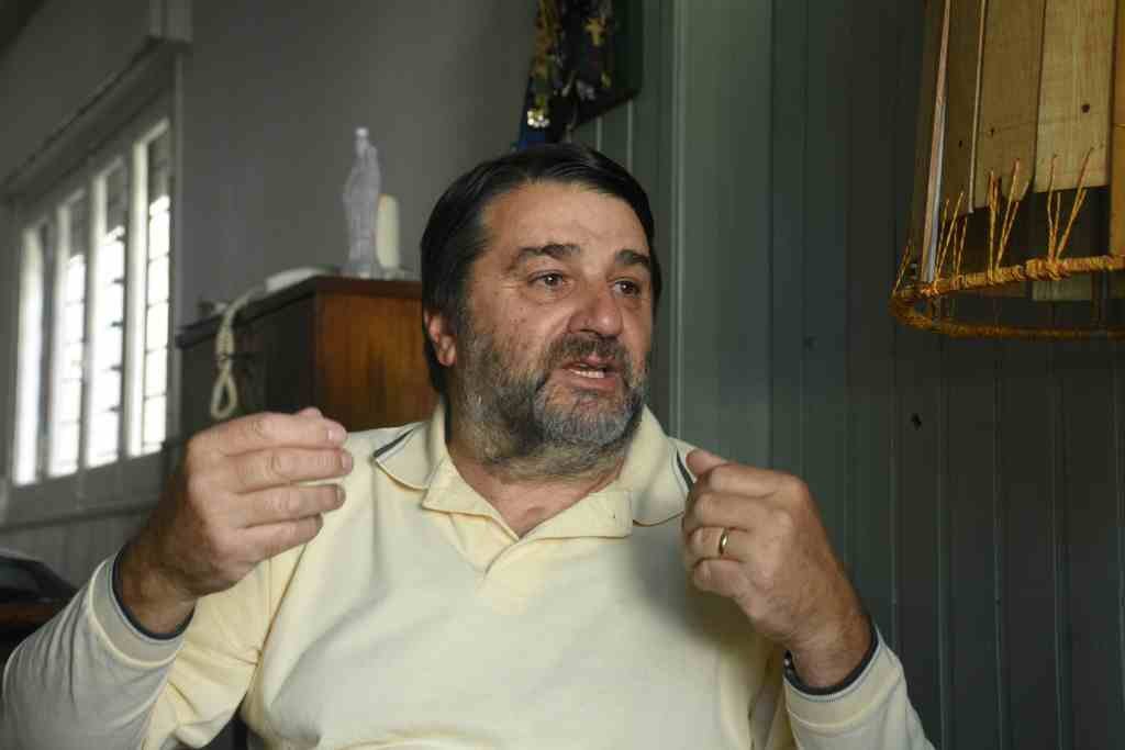 Perusini recibió en el hogar familiar a El Litoral para contar su increíble historia. Luis Cetraro.