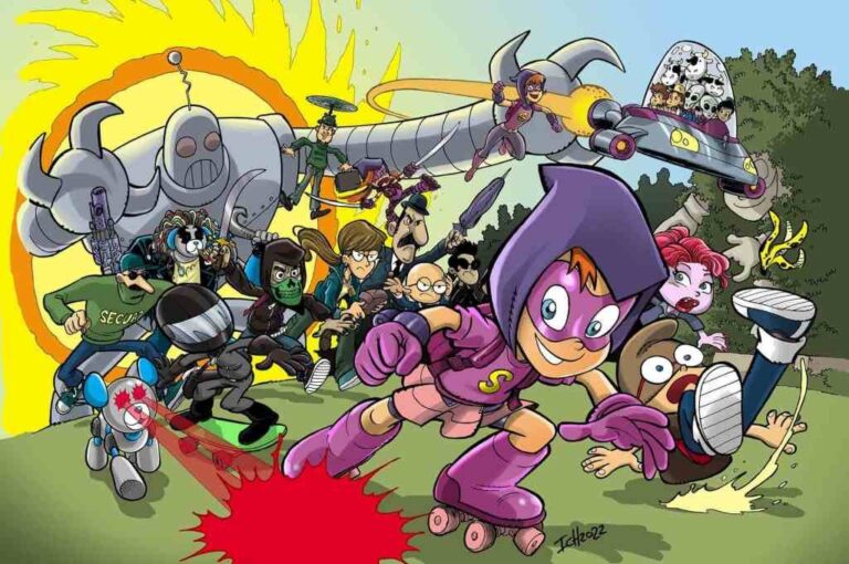 Superpiba reúne la totalidad de las tiras de prensa semanales de la dupla Javier Russo y Emiliano Urich. Gentileza.