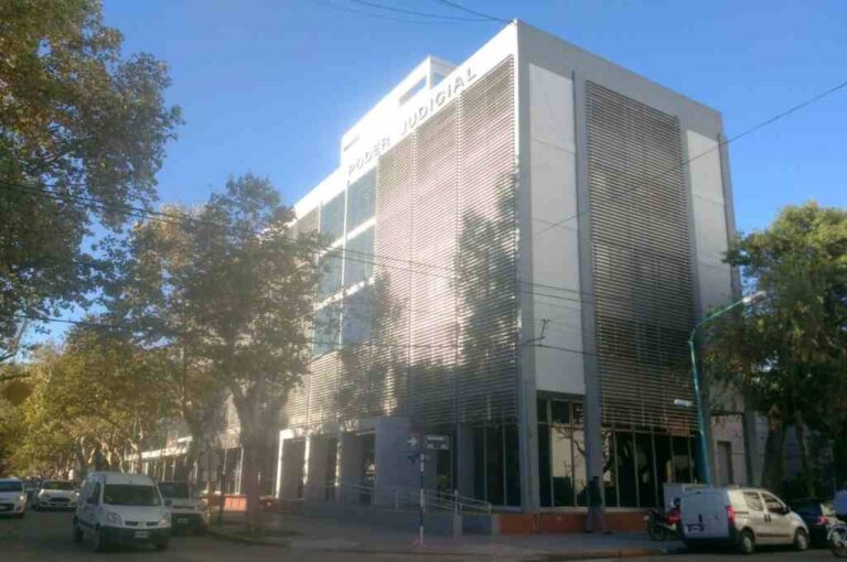 La audiencia se realizó el sábado en los tribunales rafaelinos ante el juez Gustavo Bumaguín. Archivo.