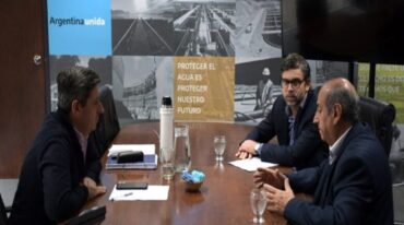 El intendente Rossi mantuvo reuniones con funcionarios nacionales.