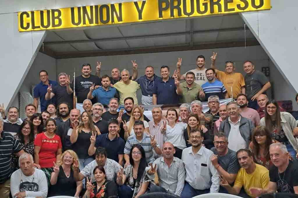 La reunión se realizó en el Club Unión y Progreso