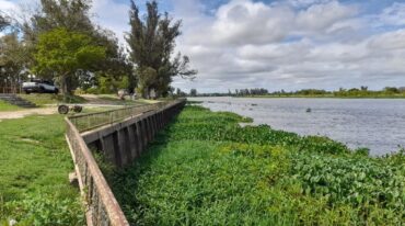 El ascenso del Paraná también impacta en el río San Javier