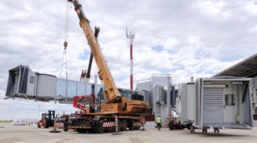 La nueva terminal flexible para pasajeros en Aeropuerto Internacional de Rosario 'Islas Malvinas' tiene por objetivo mejorar la infraestructura y los servicios que se brindan