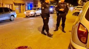 El lugar donde sucedió el violento incidente. gentileza Radio Jota
