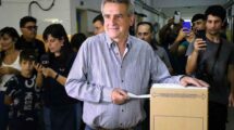El candidato a vicepresidente votó en la ciudad del sureste santafesino. Marcelo Manera.