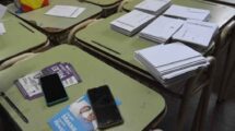 El recuento de votos comenzó a las 18. Manuel Fabatía.