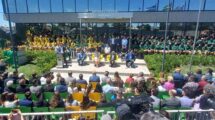 El predio de Defensa y Justicia. Un humilde club de Florencio Varela que decidió invertir la plata del fútbol para que se sigan formando juveniles. Gentileza: prensa Defensa y Justicia.