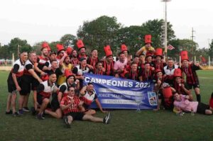 Juventud consiguió su 15º título en la Liga Esperancina de Fútbol. Gentileza: prensa Juventud.