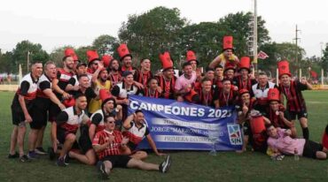 Juventud consiguió su 15º título en la Liga Esperancina de Fútbol. Gentileza: prensa Juventud.