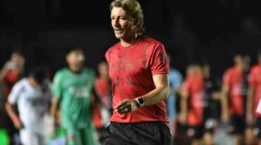Heinze dirige a Newell's Old Boys por última vez. Archivo.
