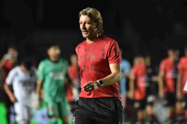 Heinze dirige a Newell's Old Boys por última vez. Archivo.