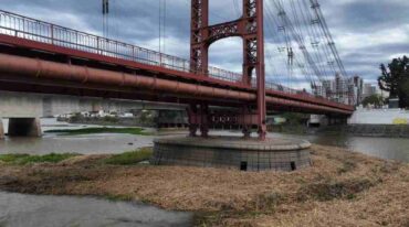 Este lunes en el hidrómetro del Puerto Santa Fe el nivel del río Paraná es de 4